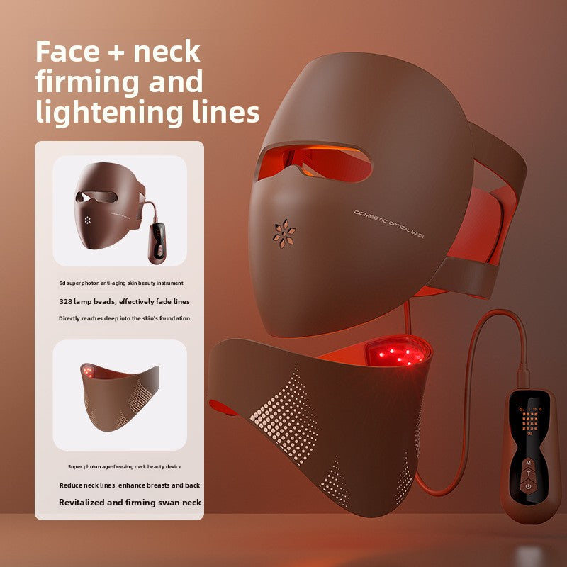 Photon beauty mask skin rejuvenation device