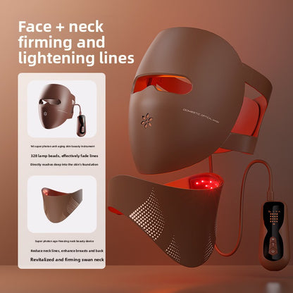 Photon beauty mask skin rejuvenation device